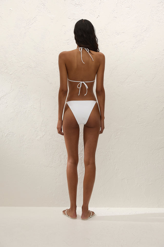 Leo Bikini Bottom White