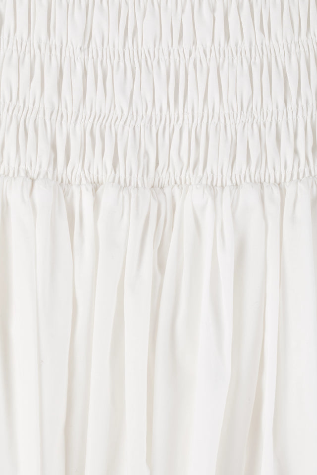 Iben Midi Dress White