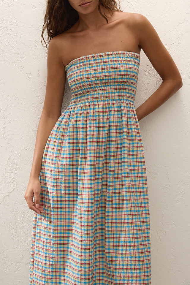 Jamie Midi Dress Sofia Check