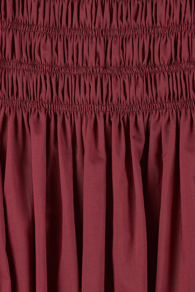 Margot Midi Dress Rhubarb