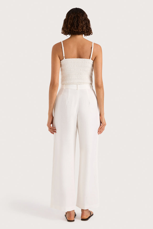 Stevie Trouser White