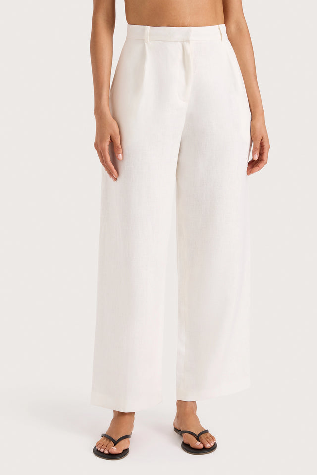 Stevie Trouser White