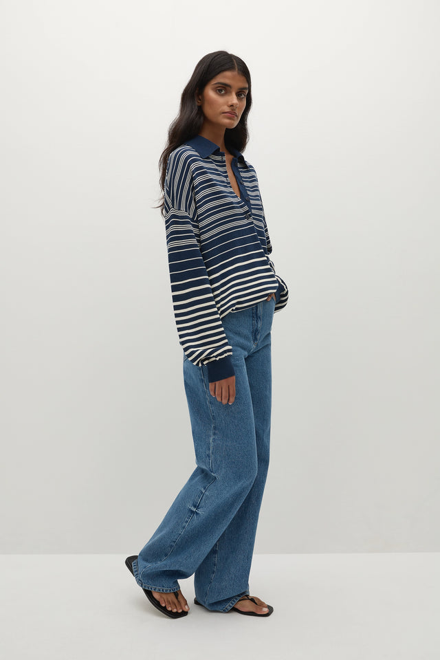 Straight Jean Indigo