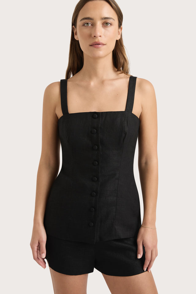 Corbiere Vest Black