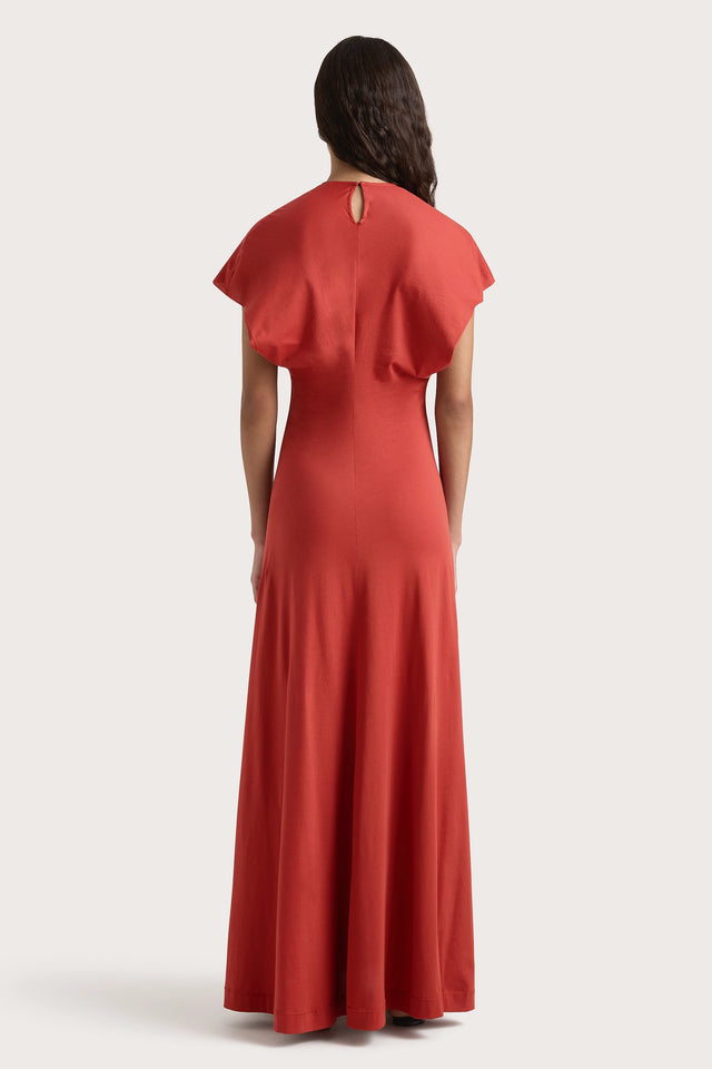 Colmar Maxi Dress Garnet