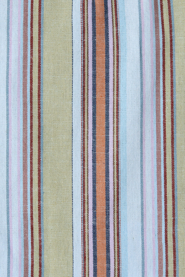 Lane Pant Agua Stripe Blue