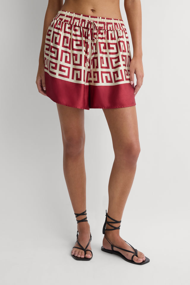 Fidelia Short Meander Cherry