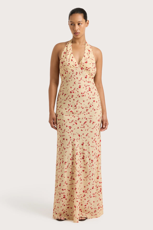 Soame Maxi Dress Blossom Yellow