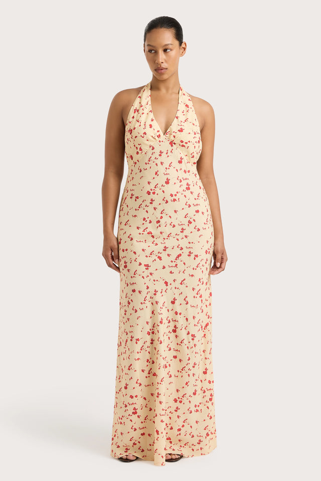 Soame Maxi Dress Blossom Yellow