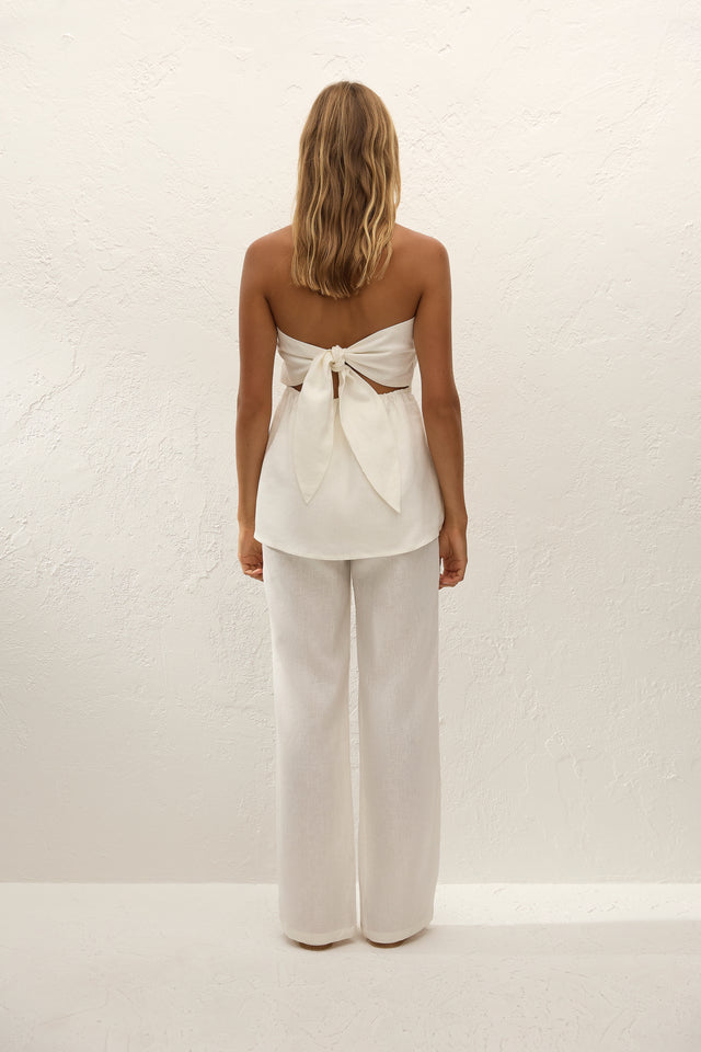 Capriolla Pant White