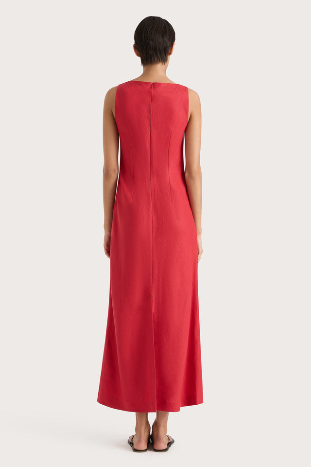 Lydie Maxi Dress Red