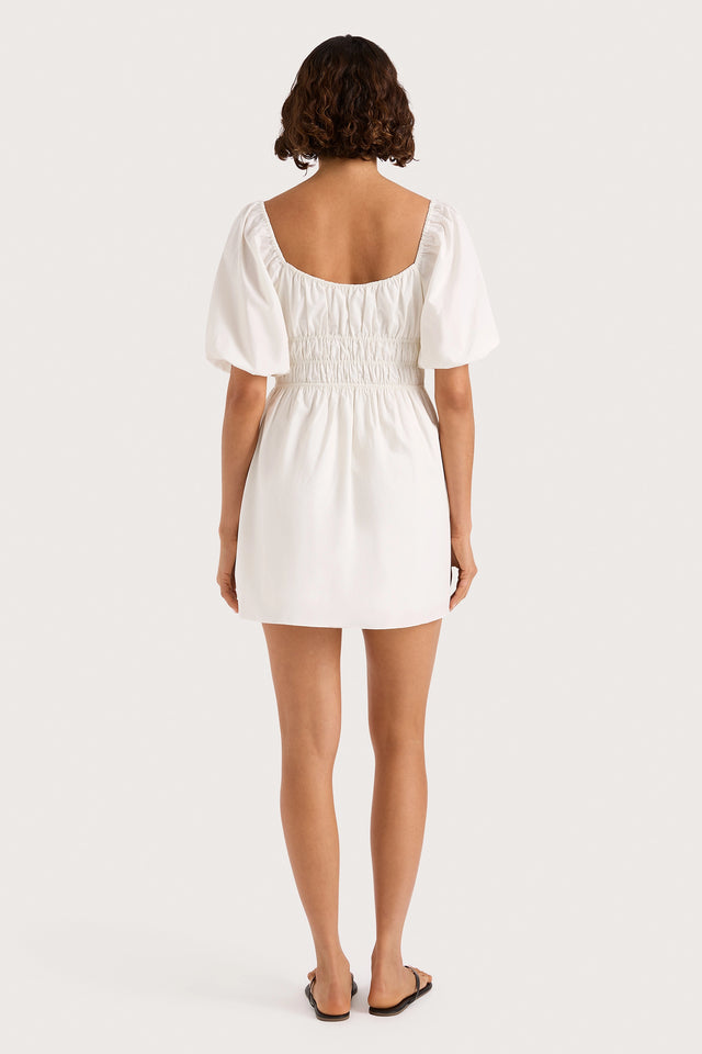 Sophia Mini Dress White