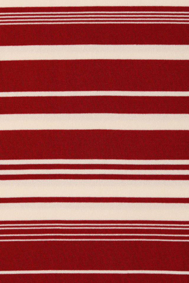 Cloe Top Valdemar Stripe Red Ochre