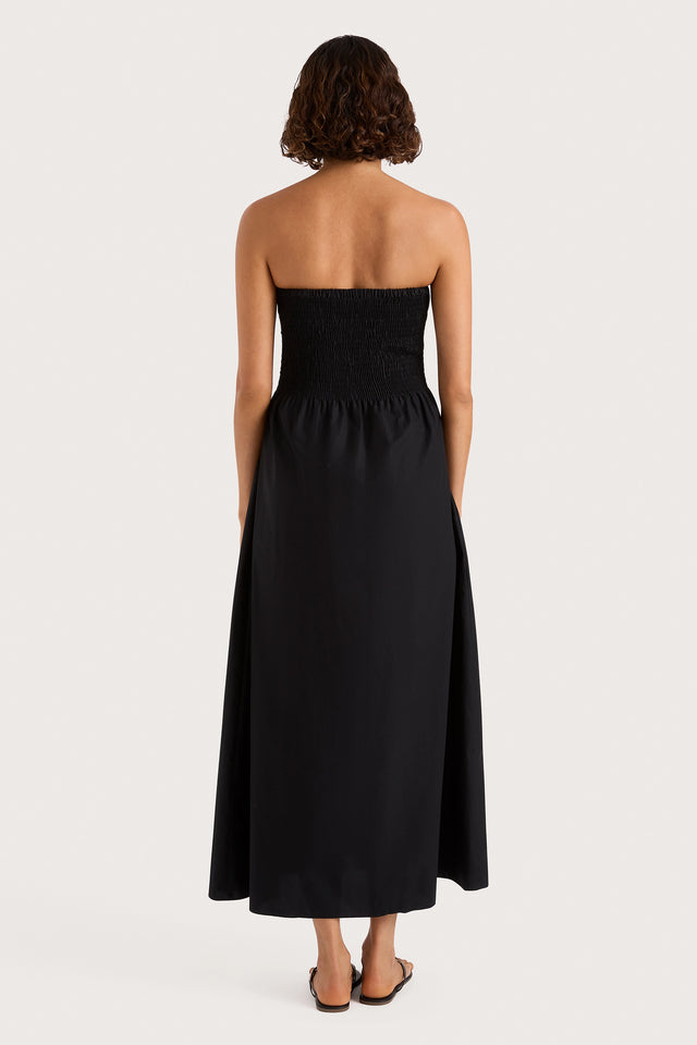 Jamie Midi Dress Black