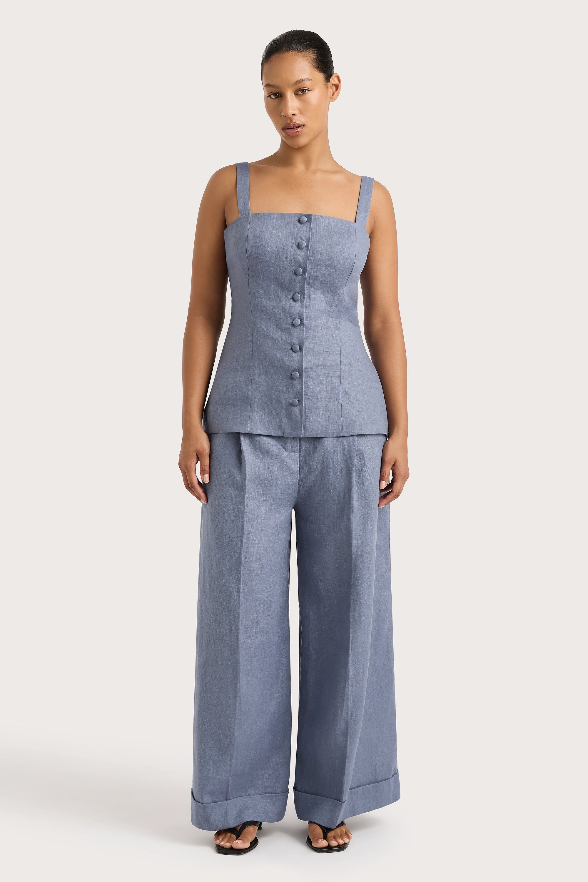 Clove Trouser Cornflower Final Sale