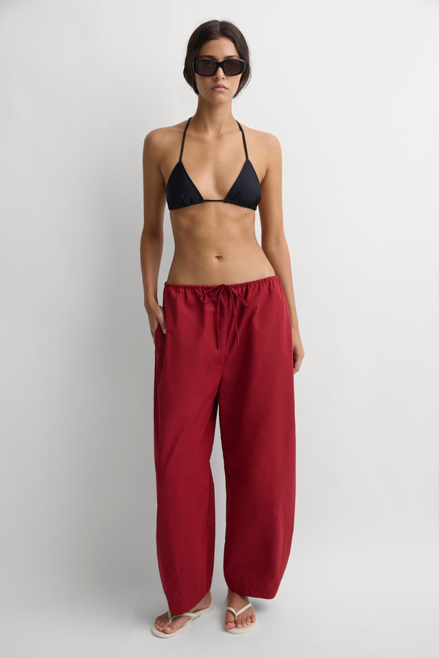 Baila Pant Cherry