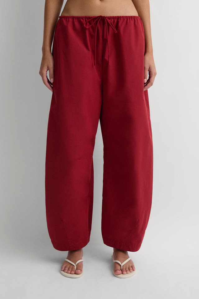Baila Pant Cherry