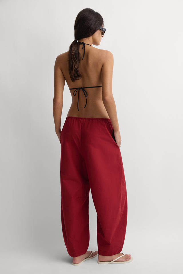 Baila Pant Cherry
