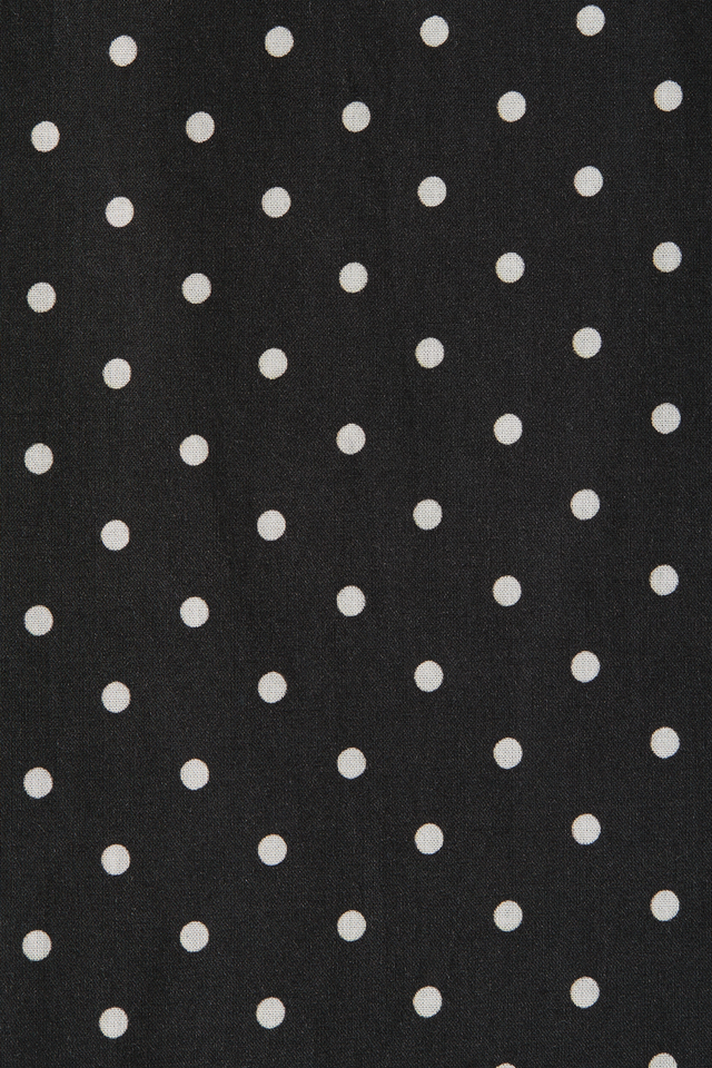 Iria Capri Pant Lola Polka Dot Black Cream