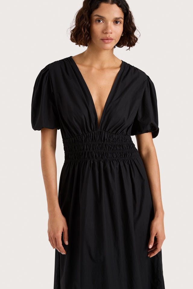 Grace Midi Dress Black