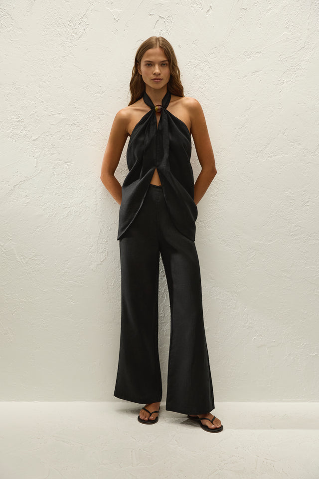 Biba Halter Top Black