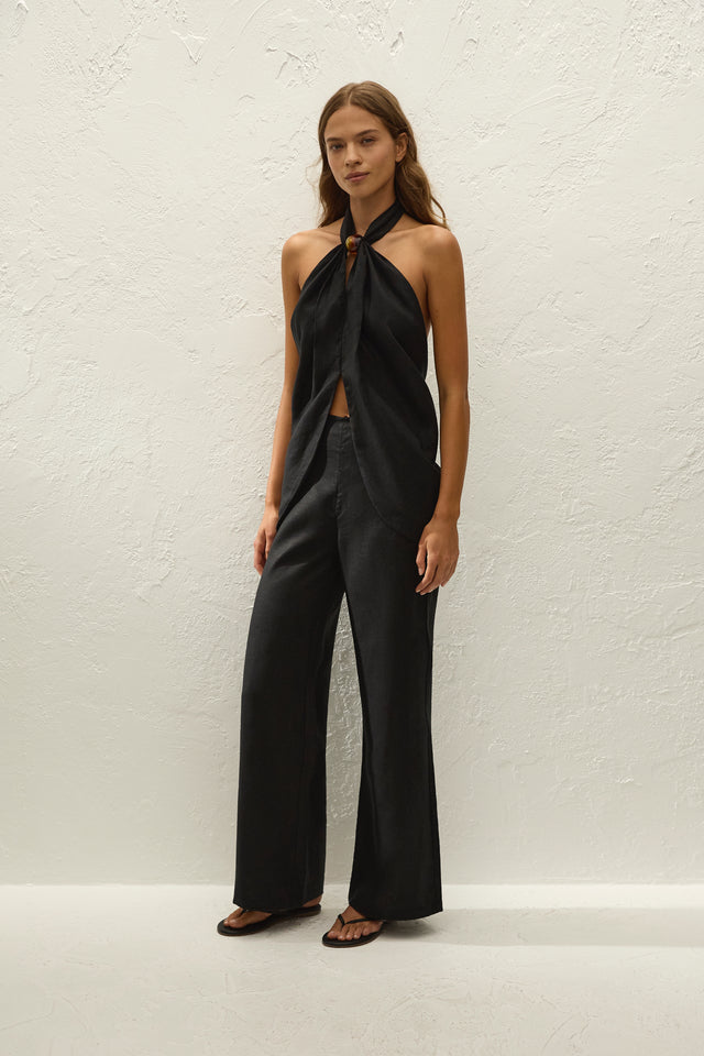 Biba Halter Top Black