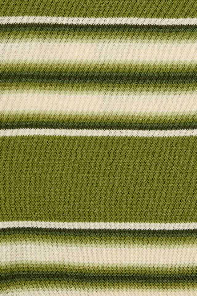 Esenia Knit Dress Ombre Stripe Macro Juniper