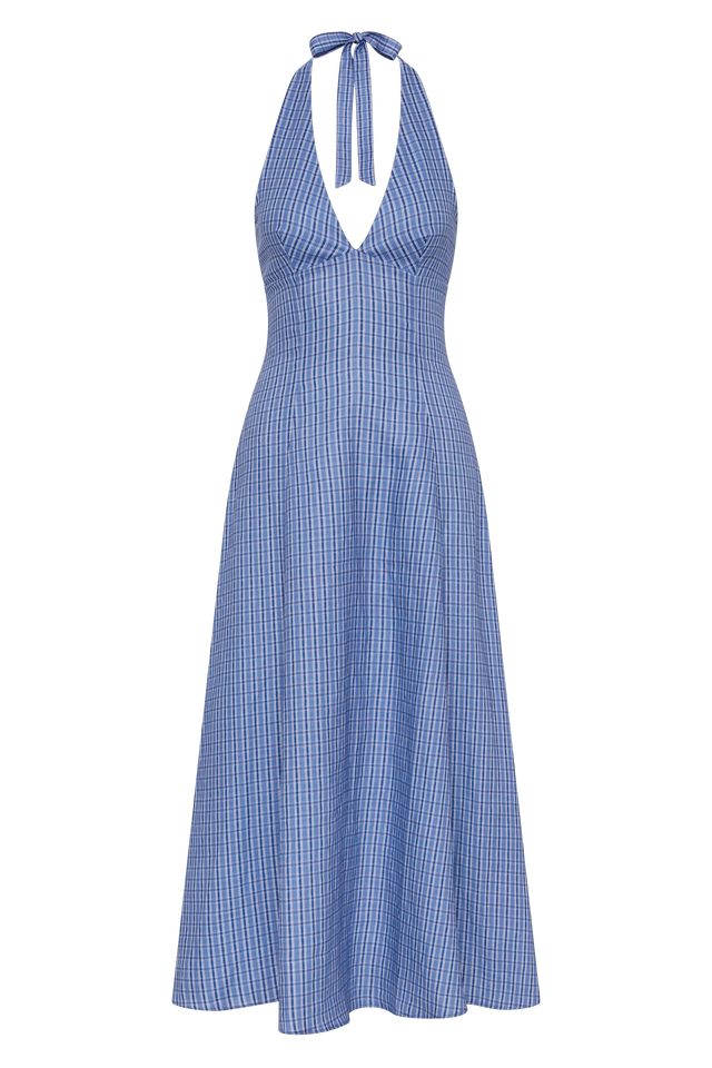 Marais Midi Dress Sotto - Faithfull the Brand AU Marais Midi Dress Sotto - Faithfull the Brand AU
