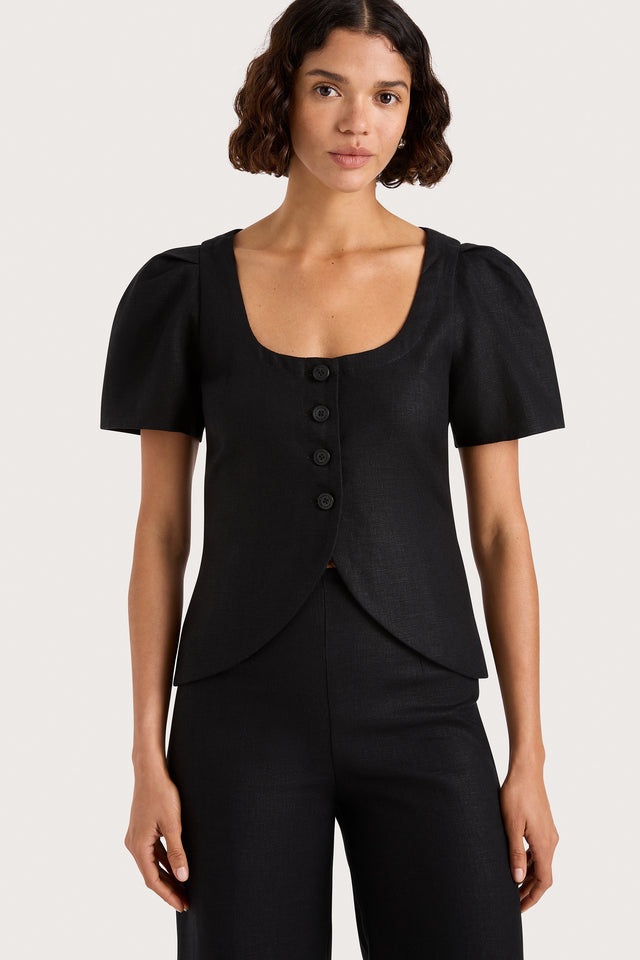 Audrey Vest Black