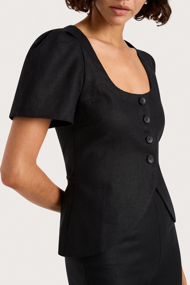 Audrey Vest Black