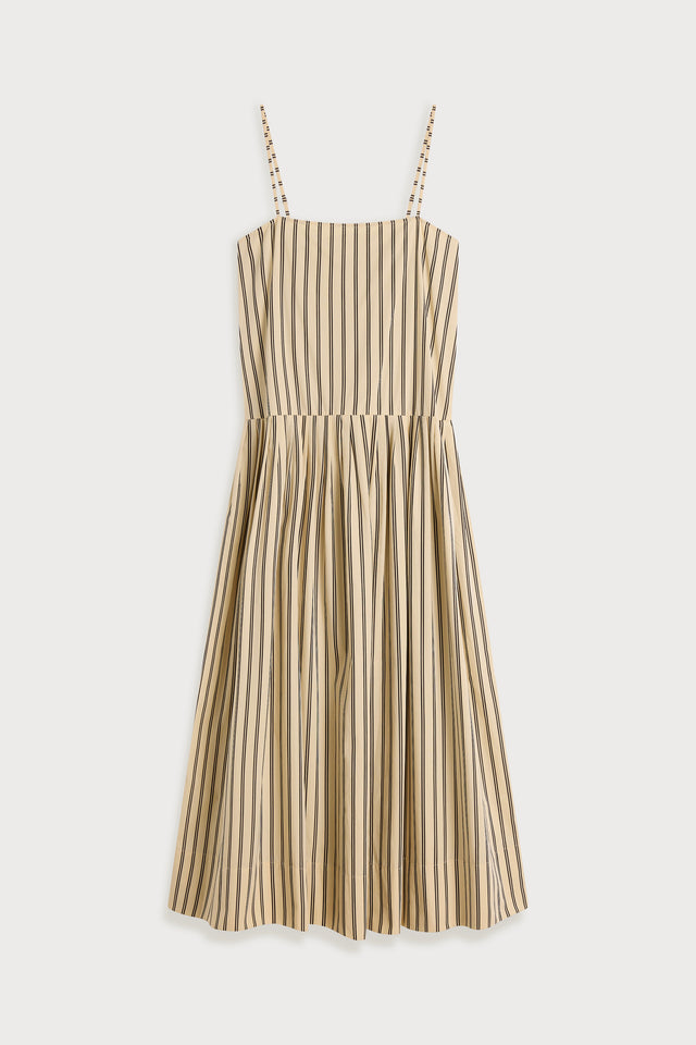 Alda Maxi Dress Bodega Stripe Sand