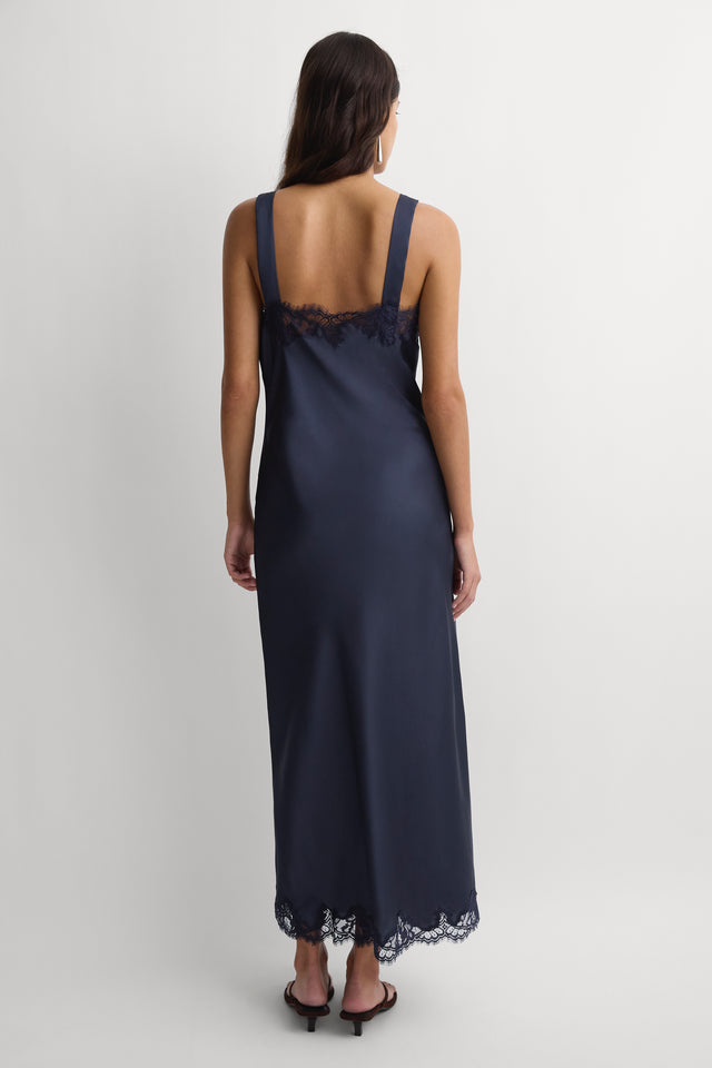 Noelle Midi Dress Slate