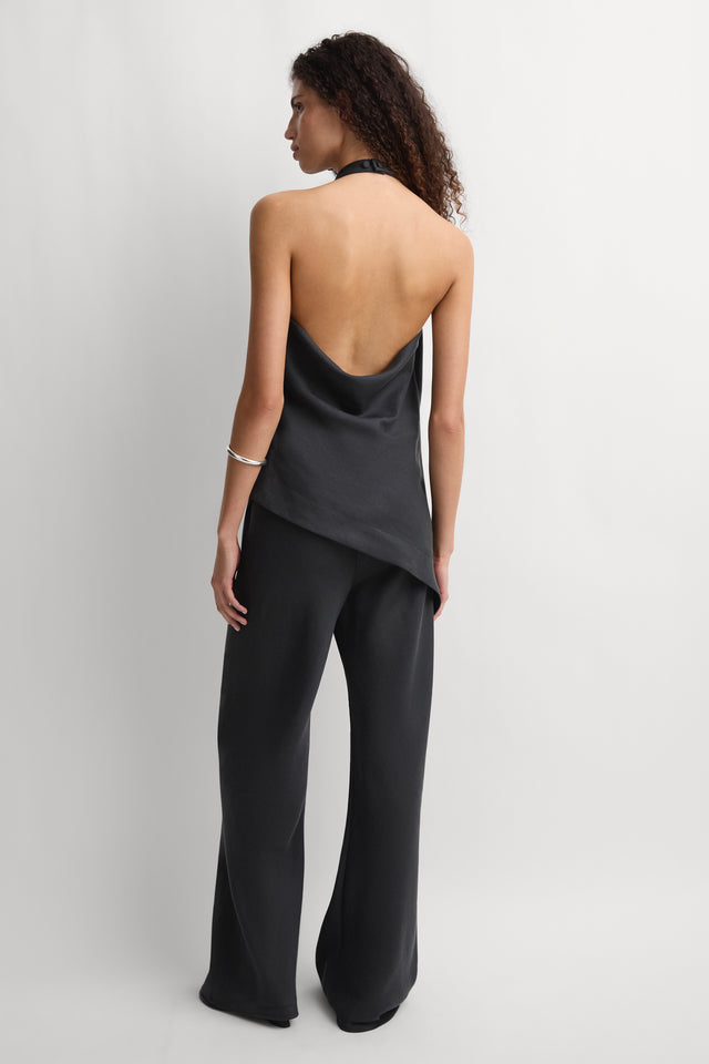 Alma Halter Top Charcoal