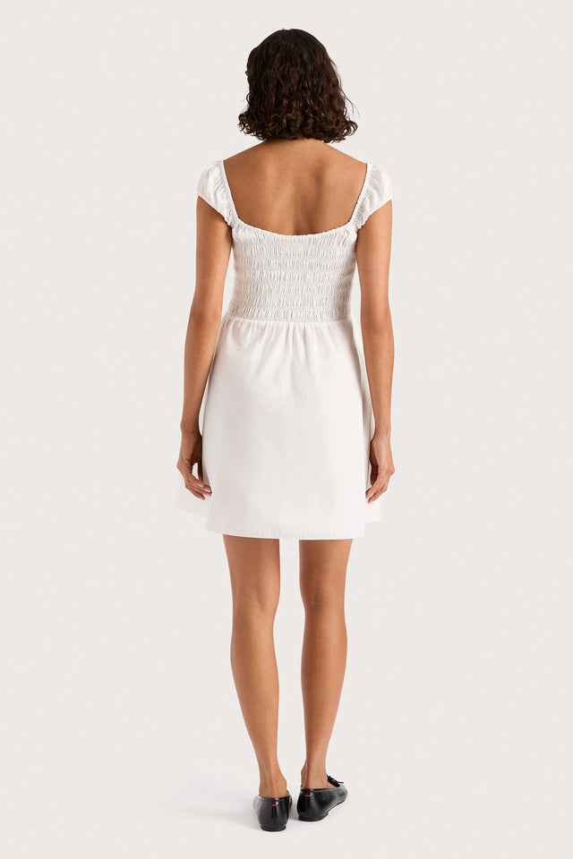 Lene Mini Dress White