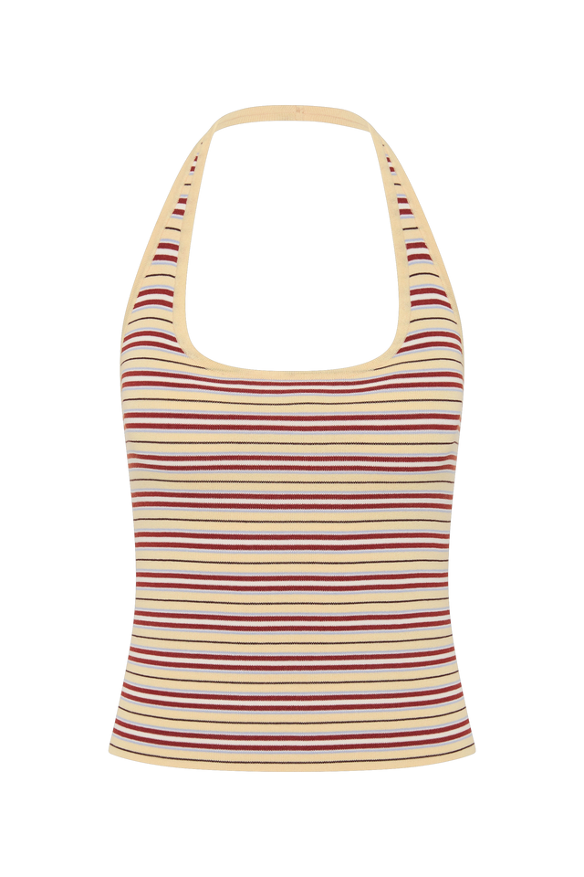 Doris Top Cila Stripe Butter