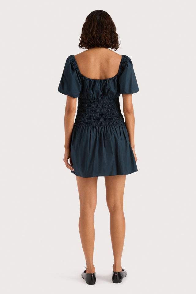 Beatrice Mini Dress Navy