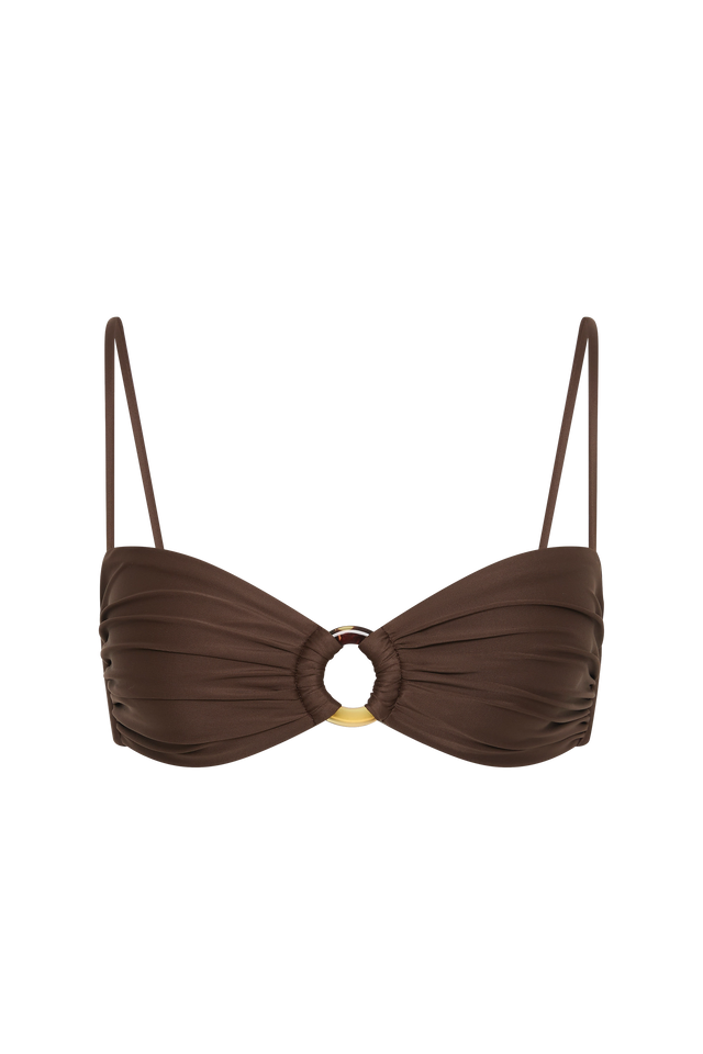 Maya Bikini Top Cedar