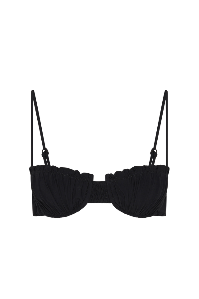 Esterel Bikini Top Black