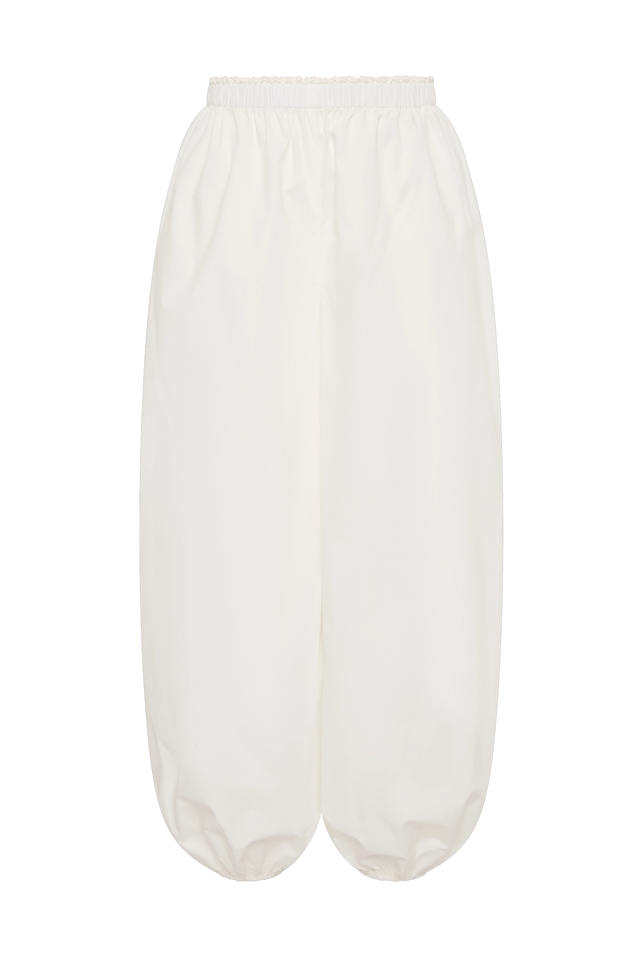 Maratea Pant Ixora Lace White