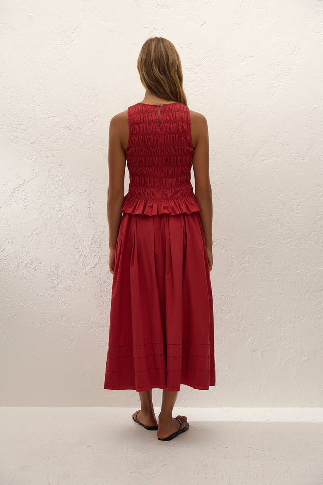 Cales Skirt Chilli