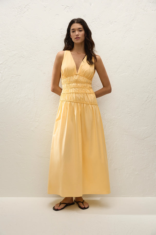Saja Maxi Dress Banana