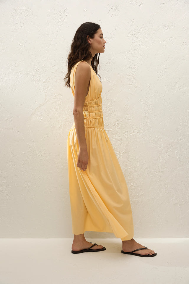 Saja Maxi Dress Banana