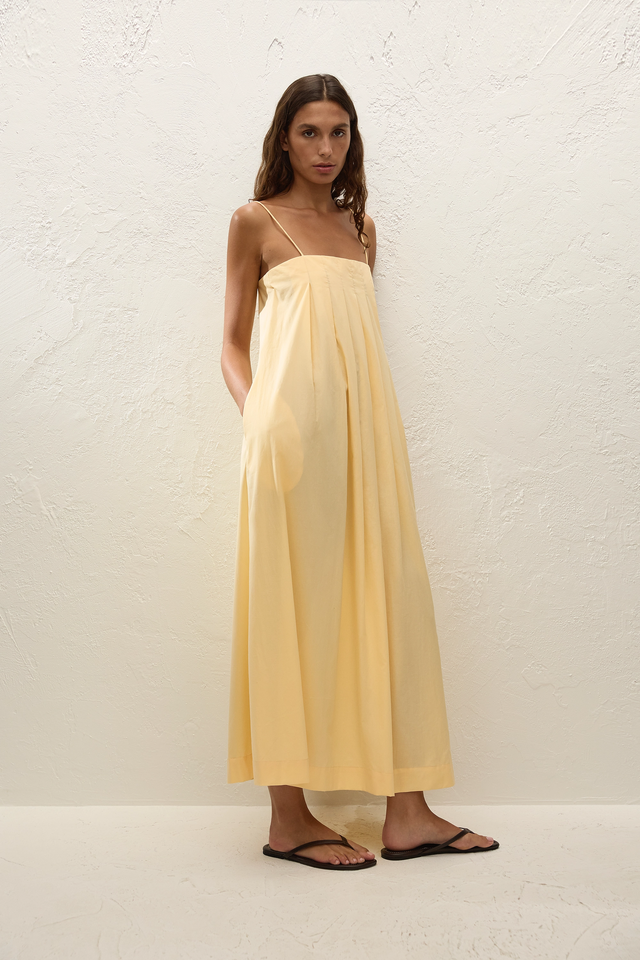 Lopez Midi Dress Banana