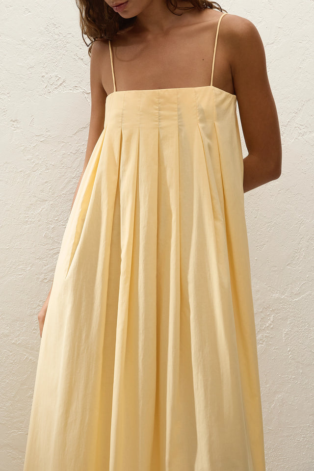 Lopez Midi Dress Banana