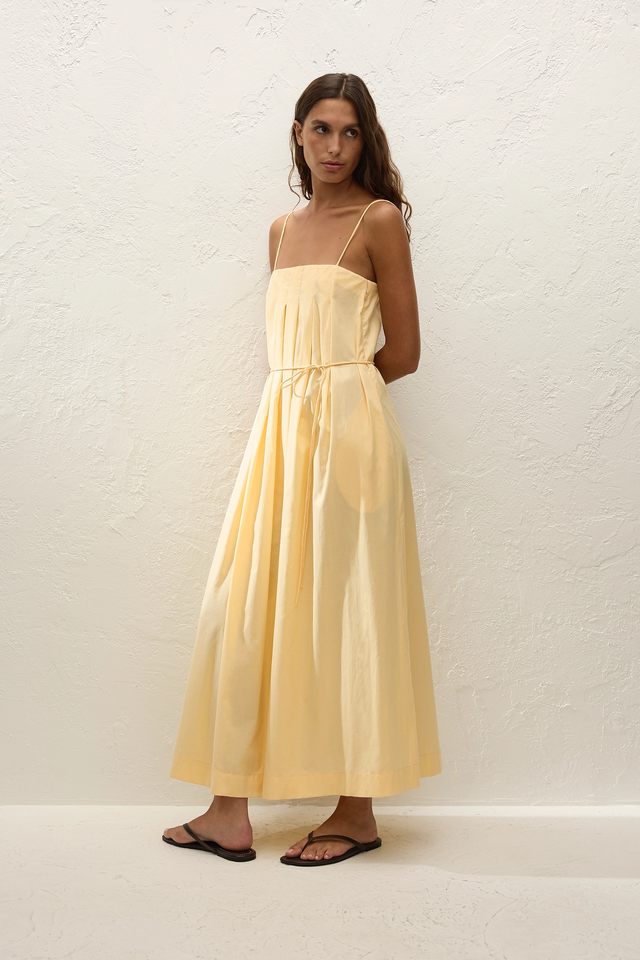 Lopez Midi Dress Banana