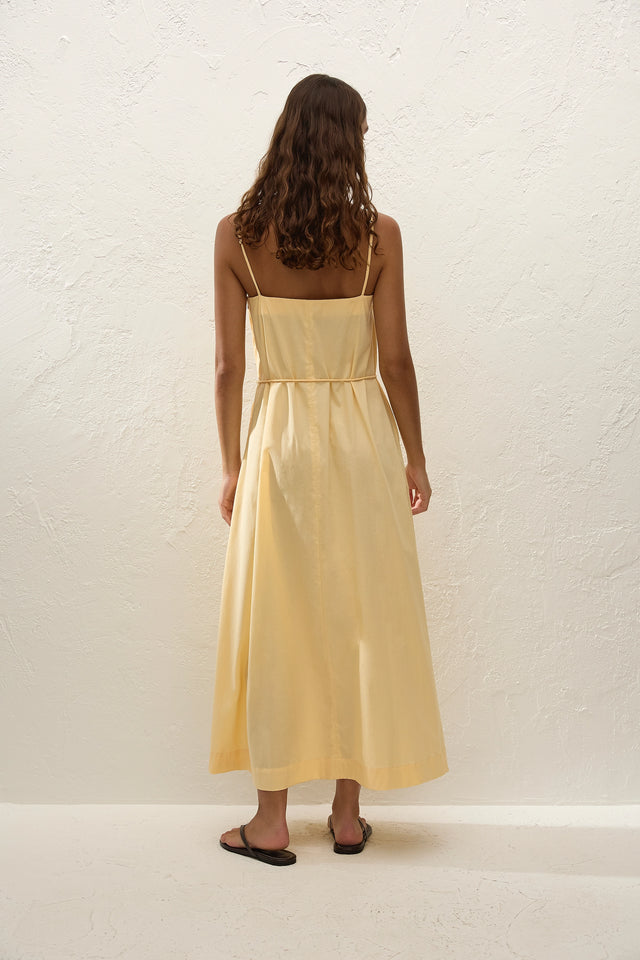 Lopez Midi Dress Banana
