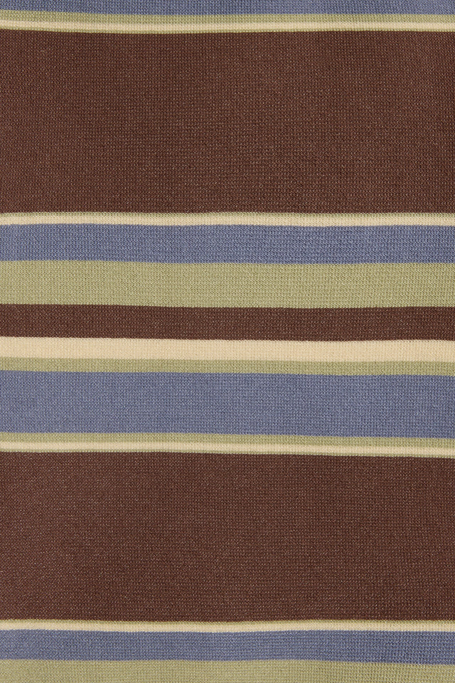 Camile Maxi Dress La Palma Stripe Carob