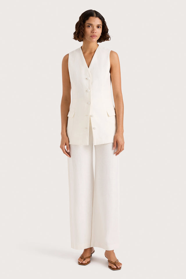Lya Pant White - Final Sale