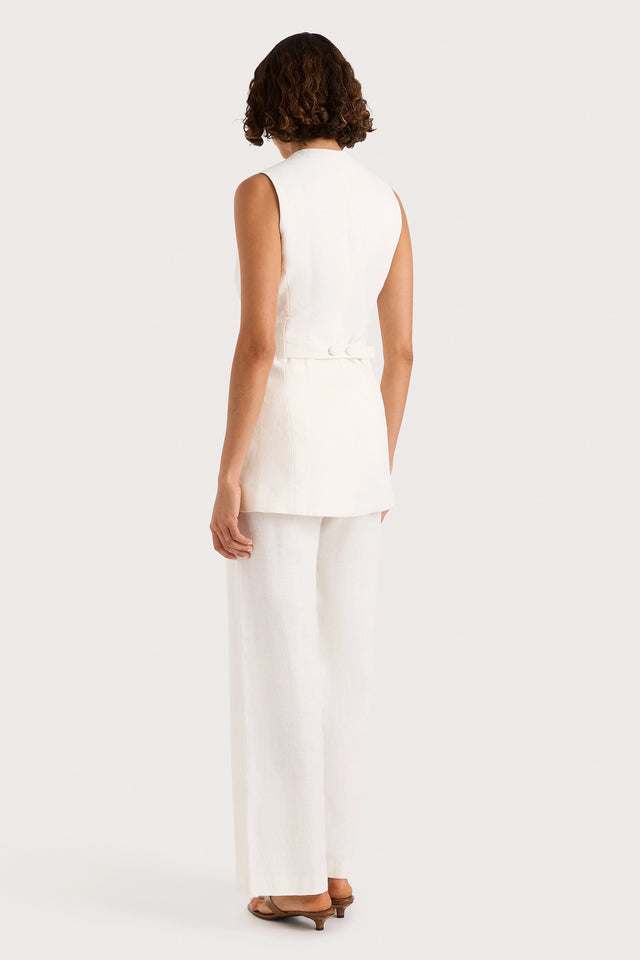 Lya Pant White - Final Sale