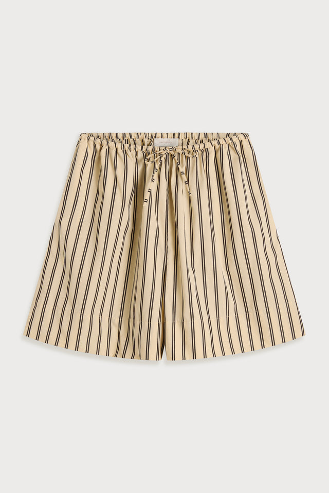 Pilar Short Bodega Stripe Sand